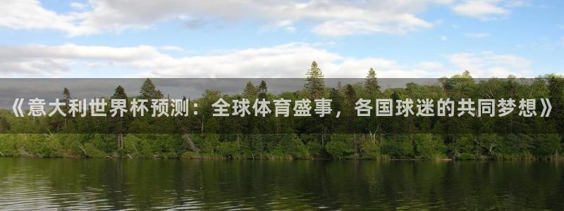 世界杯今年：《意大利世界杯预测：全球体育盛事，各国球迷的共同梦想》