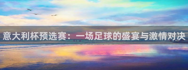 2026世预赛全部赛程：意大利杯预选赛：一场足球的盛宴与激情对决